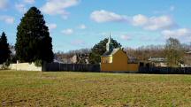  Blick zum Friedhof Viehofen 